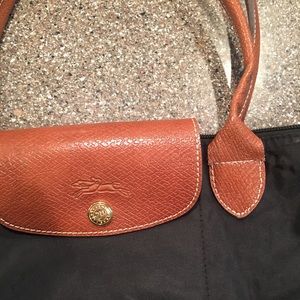 Small black tote bag